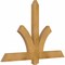 Ekena Millwork Redmond Rough Sawn Timber Gable Bracket, Western Red Cedar, 48"W x 32"H x 2"D x 4"F, 16/12 Pitch GBW048X32X0204RED00RWR - alternate 3